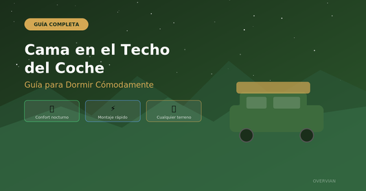 Cama en el Techo del Coche: Guía para Dormir Cómodo en Ruta