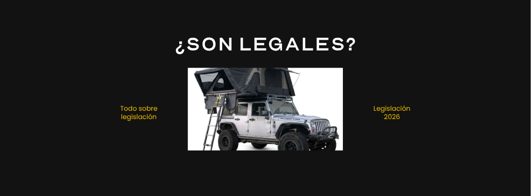 Tiendas de techo para coche: ¿Son legales en España?