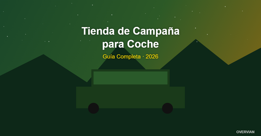 Tienda de Campaña para Coche: Guía Completa para Elegir la Mejor