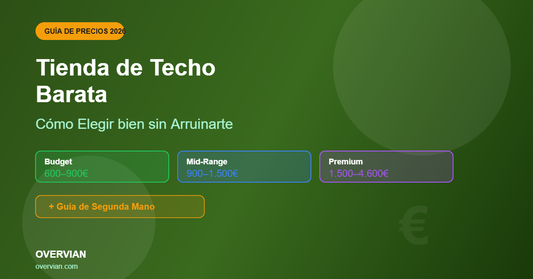 Tienda de Techo Barata: Cómo Elegir bien sin Arruinarte (+ Segunda Mano)