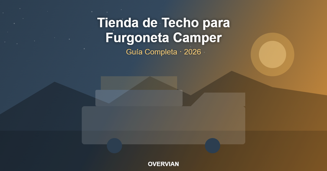 Tienda de Techo para Furgoneta Camper: Guía Completa para Elegir la Tuya