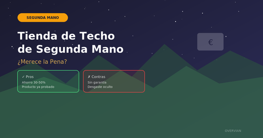 Tienda de Techo de Segunda Mano: ¿Merece la Pena Comprar Usada?