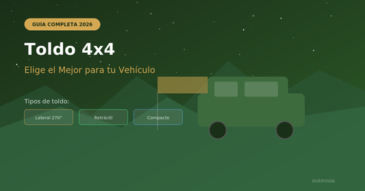 Toldo 4x4: Guía Completa para Elegir el Mejor en 2026
