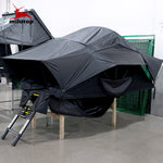 Tienda de techo tipo libro compacta – Ligera, resistente y lista para cualquier coche