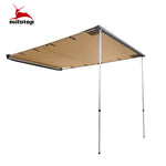 Toldo lateral Levante Compac extendido vista completa – toldo camper 2,5x3m Overvian