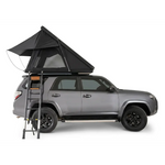 Tienda de techo Altamira vista lateral en Toyota 4Runner – tienda de campaña para coche 4x4 Overvian