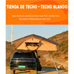 Tienda de techo tipo libro amplia – Espaciosa y compatible con avance lateral