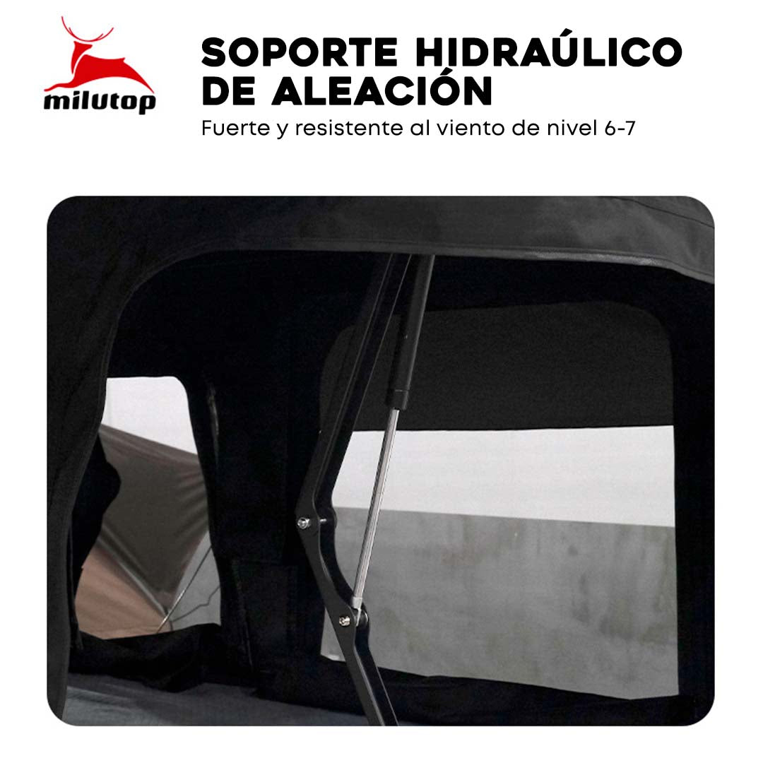 Tienda de campaña para coche – Compacta, ligera y fácil de montar